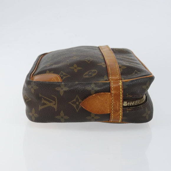 LOUIS VUITTON Monogram Compiegne 28 Clutch Bag M51845 LV Auth 152106