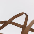 Salvatore Ferragamo Backpack Leather Beige Gold Auth 152109-15