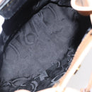 Salvatore Ferragamo Backpack Leather Beige Gold Auth 152109-11