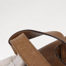 Salvatore Ferragamo Backpack Leather Beige Gold Auth 152109-14