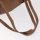 Salvatore Ferragamo Backpack Leather Beige Gold Auth 152109-8