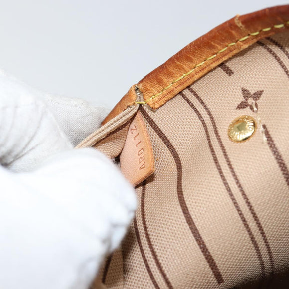 LOUIS VUITTON Monogram Neverfull PM Tote Bag M40155 LV Auth 152111