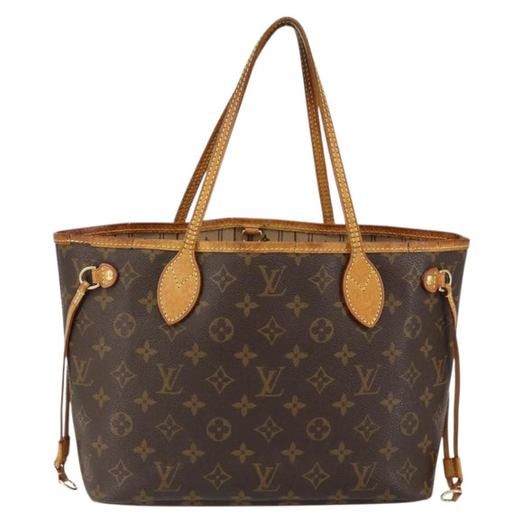 LOUIS VUITTON Monogram Neverfull PM Tote Bag M40155 LV Auth 152111