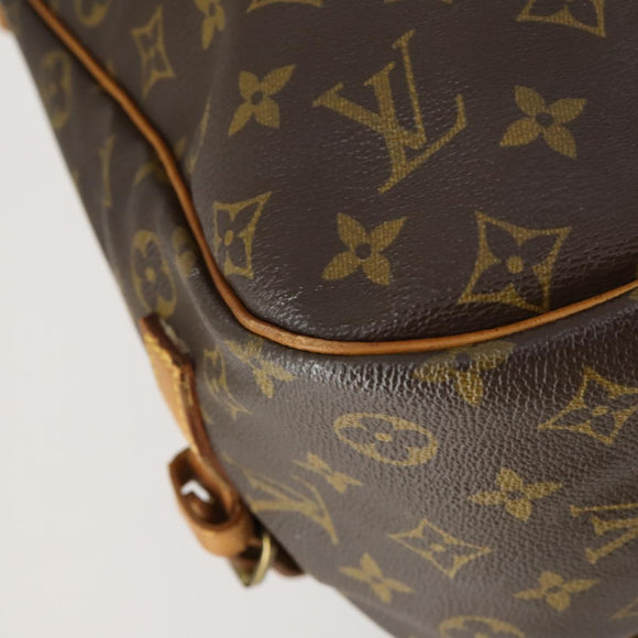 LOUIS VUITTON Monogram Saumur 35 Shoulder Bag M42254 LV Auth 152113