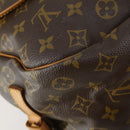 LOUIS VUITTON Monogram Saumur 35 Shoulder Bag M42254 LV Auth 152113-13
