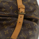 LOUIS VUITTON Monogram Saumur 35 Shoulder Bag M42254 LV Auth 152113-14
