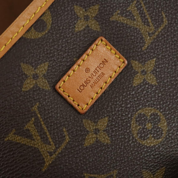 LOUIS VUITTON Monogram Saumur 35 Shoulder Bag M42254 LV Auth 152113