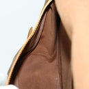 LOUIS VUITTON Monogram Saumur 35 Shoulder Bag M42254 LV Auth 152113-23