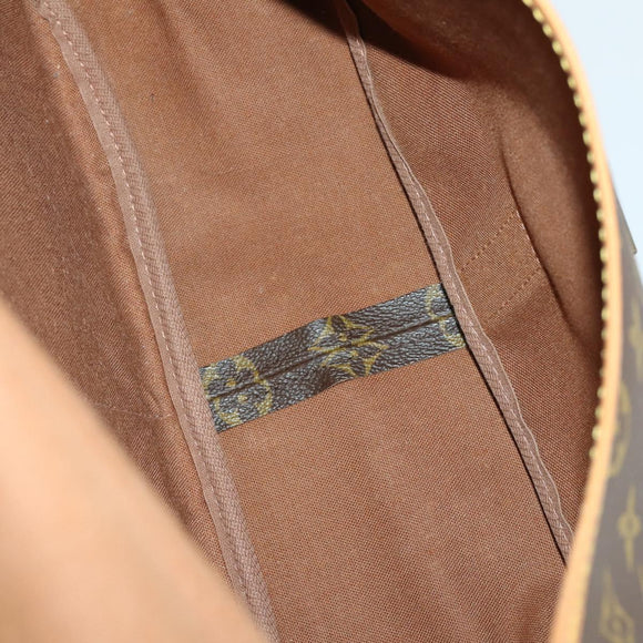 LOUIS VUITTON Monogram Saumur 35 Shoulder Bag M42254 LV Auth 152113