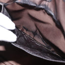 LOUIS VUITTON Damier Geant Petite Message Shoulder Bag Black M93618 Auth 152117-23