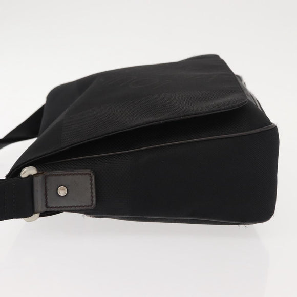 LOUIS VUITTON Damier Geant Petite Message Shoulder Bag Black M93618 Auth 152117