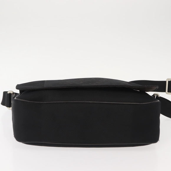LOUIS VUITTON Damier Geant Petite Message Shoulder Bag Black M93618 Auth 152117