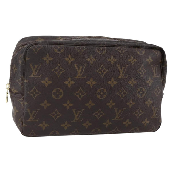 LOUIS VUITTON Monogram Trousse Toilette 28 Clutch Bag M47522 LV Auth 152122