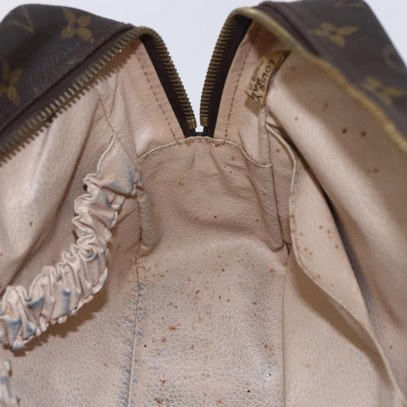 LOUIS VUITTON Monogram Trousse Toilette 28 Clutch Bag M47522 LV Auth 152122