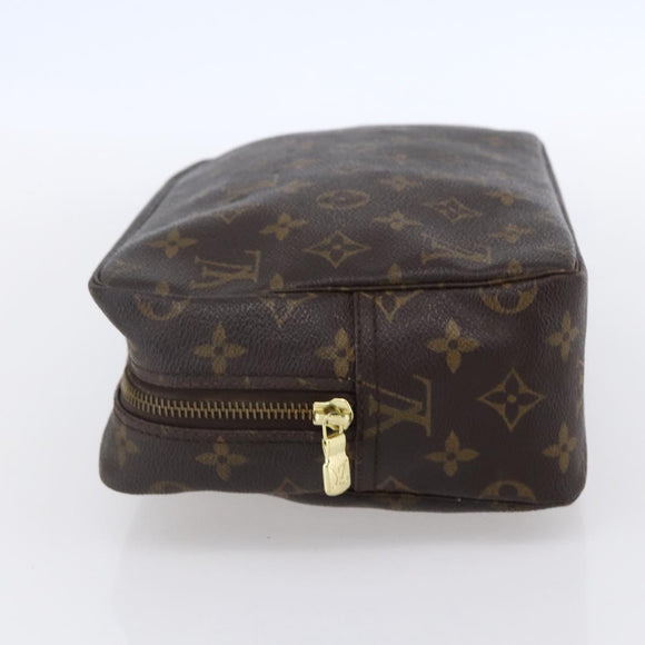 LOUIS VUITTON Monogram Trousse Toilette 28 Clutch Bag M47522 LV Auth 152122