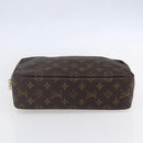 LOUIS VUITTON Monogram Trousse Toilette 28 Clutch Bag M47522 LV Auth 152122-6