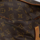LOUIS VUITTON Monogram Saumur 35 Shoulder Bag M42254 LV Auth 152126-14