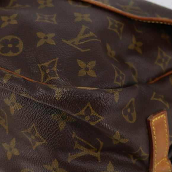 LOUIS VUITTON Monogram Saumur 35 Shoulder Bag M42254 LV Auth 152126