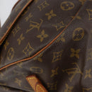 LOUIS VUITTON Monogram Saumur 35 Shoulder Bag M42254 LV Auth 152126-15