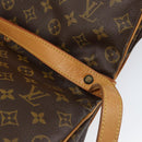 LOUIS VUITTON Monogram Saumur 35 Shoulder Bag M42254 LV Auth 152126-20
