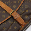LOUIS VUITTON Monogram Saumur 35 Shoulder Bag M42254 LV Auth 152126-26