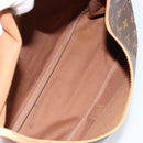 LOUIS VUITTON Monogram Saumur 35 Shoulder Bag M42254 LV Auth 152126-28