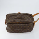 LOUIS VUITTON Monogram Saumur 35 Shoulder Bag M42254 LV Auth 152126-5