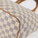 LOUIS VUITTON Damier Azur Saleya PM Tote Bag N51186 LV Auth 152128-14