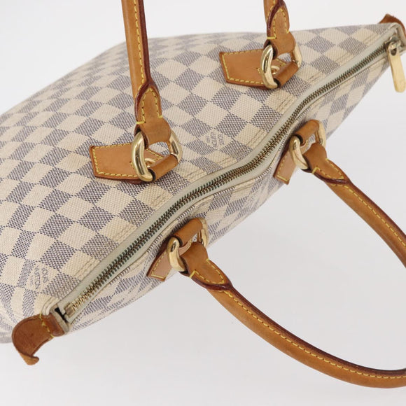 LOUIS VUITTON Damier Azur Saleya PM Tote Bag N51186 LV Auth 152128