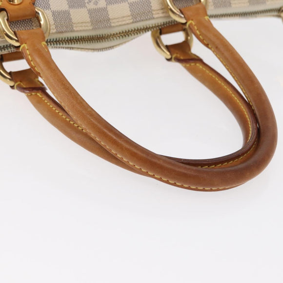 LOUIS VUITTON Damier Azur Saleya PM Tote Bag N51186 LV Auth 152128