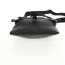 BURBERRY Black label Shoulder Bag Canvas Black Auth 152131-5