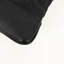 BURBERRY Black label Shoulder Bag Canvas Black Auth 152131-15