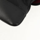 BURBERRY Black label Shoulder Bag Canvas Black Auth 152131-17