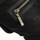 BURBERRY Black label Shoulder Bag Canvas Black Auth 152131-18