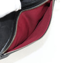 BURBERRY Black label Shoulder Bag Canvas Black Auth 152131-19