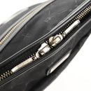 BURBERRY Black label Shoulder Bag Canvas Black Auth 152131-11