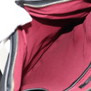 BURBERRY Black label Shoulder Bag Canvas Black Auth 152131-26