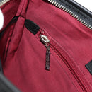 BURBERRY Black label Shoulder Bag Canvas Black Auth 152131-27