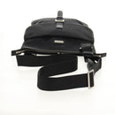 BURBERRY Black label Shoulder Bag Canvas Black Auth 152131-7