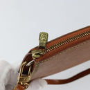 LOUIS VUITTON Epi Pochette Accessoires Accessory Pouch Brown M52953 Auth 152133-10