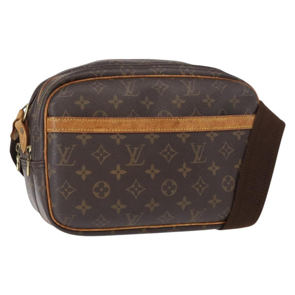 LOUIS VUITTON Monogram Reporter PM Shoulder Bag M45254 LV Auth 152136