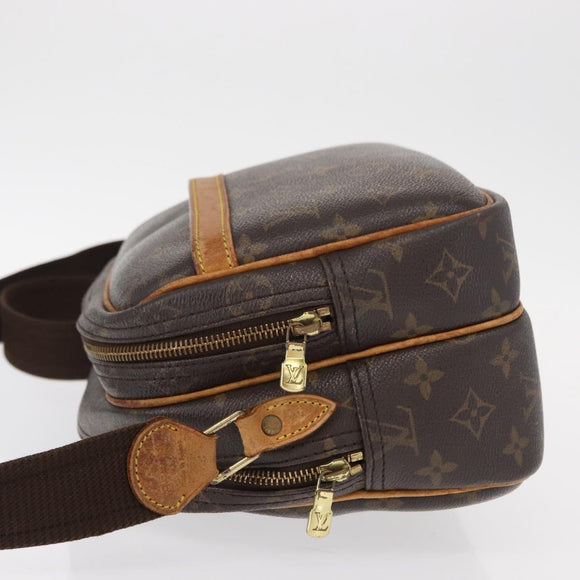 LOUIS VUITTON Monogram Reporter PM Shoulder Bag M45254 LV Auth 152136