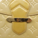 LOUIS VUITTON Monogram Vernis Bell Flower PM Bag Broncorail M91731 Auth 152140-18
