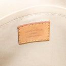 LOUIS VUITTON Monogram Vernis Bell Flower PM Bag Broncorail M91731 Auth 152140-19