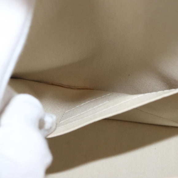 LOUIS VUITTON Monogram Vernis Bell Flower PM Bag Broncorail M91731 Auth 152140