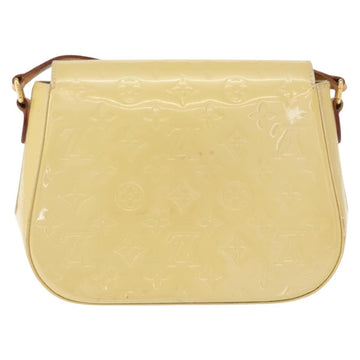 LOUIS VUITTON Monogram Vernis Bell Flower PM Bag Broncorail M91731 Auth 152140 - 0