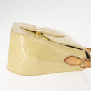 LOUIS VUITTON Monogram Vernis Bell Flower PM Bag Broncorail M91731 Auth 152140-3