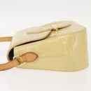 LOUIS VUITTON Monogram Vernis Bell Flower PM Bag Broncorail M91731 Auth 152140-4