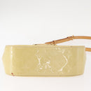 LOUIS VUITTON Monogram Vernis Bell Flower PM Bag Broncorail M91731 Auth 152140-5