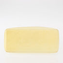 LOUIS VUITTON Monogram Vernis Reade PM Hand Bag Perle M91336 LV Auth 152141-6